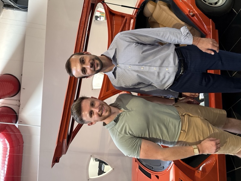Lewis Hunter with Ferruccio Lamborghini II