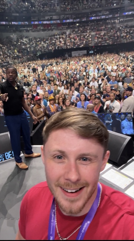 Lewis Hunter with Joseph McClendon III